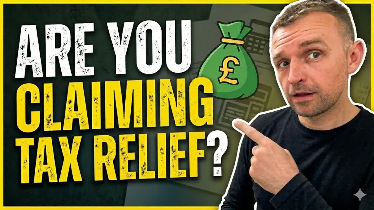 John Sykes explaining pension tax relief on his YouTube channel